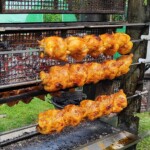 leckere Hähnchen vom Grill