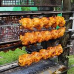 leckere Hähnchen vom Grill