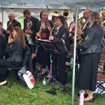 Spielende Musiker vom Musikverein Tamm